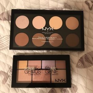 NYX strobe of genius & highlight & contour palette